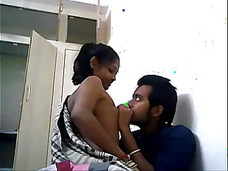 Indian College Clamp Fucking On A WebCam