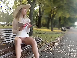 My wife is flashing her pussy there kids in park. No panties in public.
